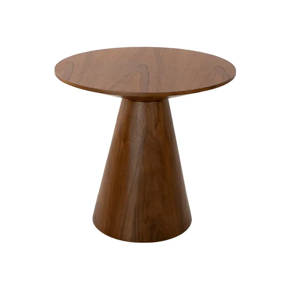 Журнальный столик Angel Cerda ET652, Ø60х55 см, орех