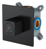 Смеситель автоматический встроенный QUAD Black