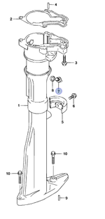 Пробка контроля воды Suzuki DF2.5