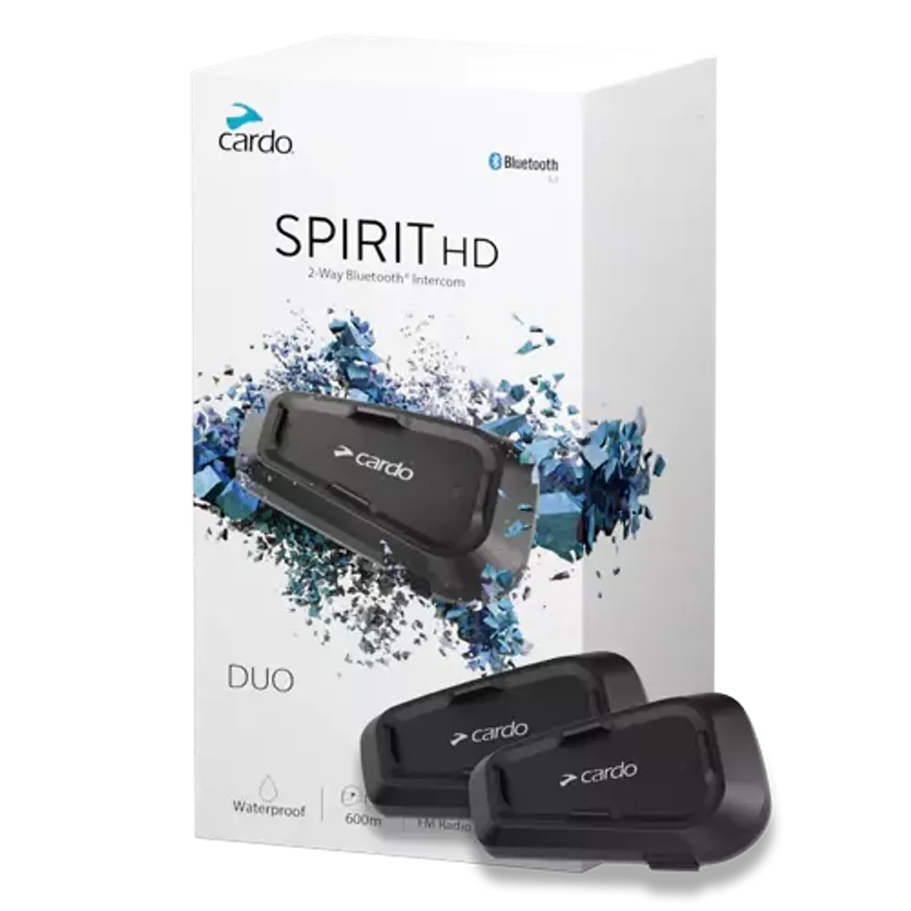 Мотогарнитура CARDO SPIRIT HD DUO – купить за 60 500 ₽ у официального ...