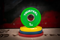 Малый диск 1 кг, зеленый