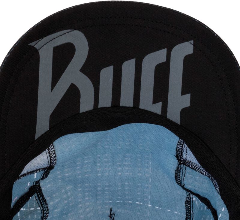 Спортивная кепка для бега Buff Pro Run Cap R-Lithe Black Фото 3