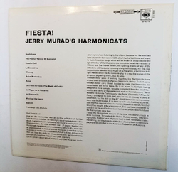 Винтажная виниловая пластинка Jerry Murads Harmonicats Fiesta! (Netherlands 1962)