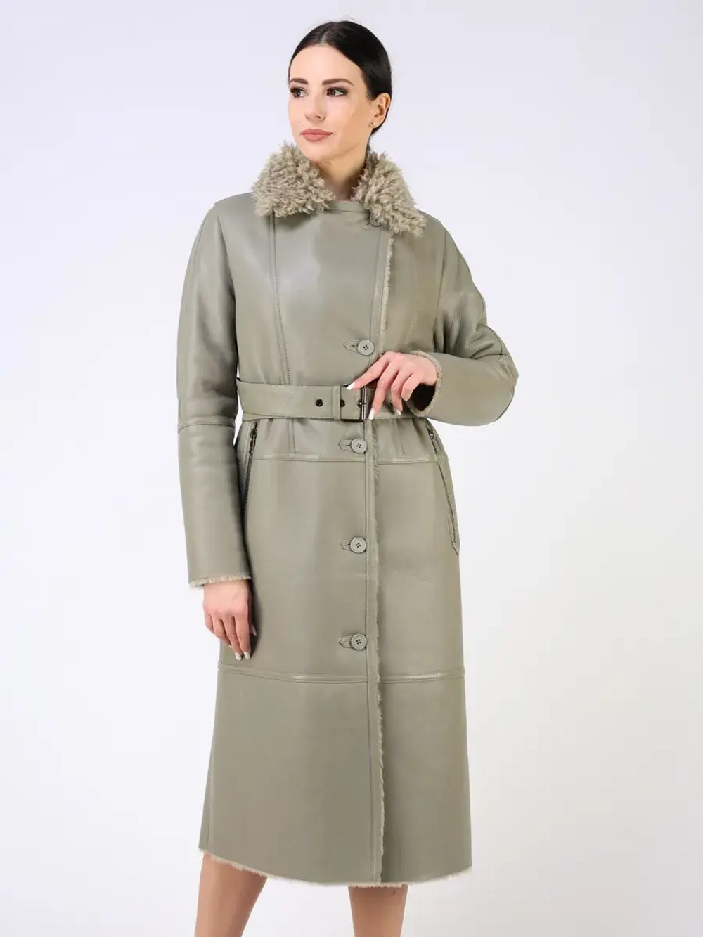 Дубленка зимняя натуральная