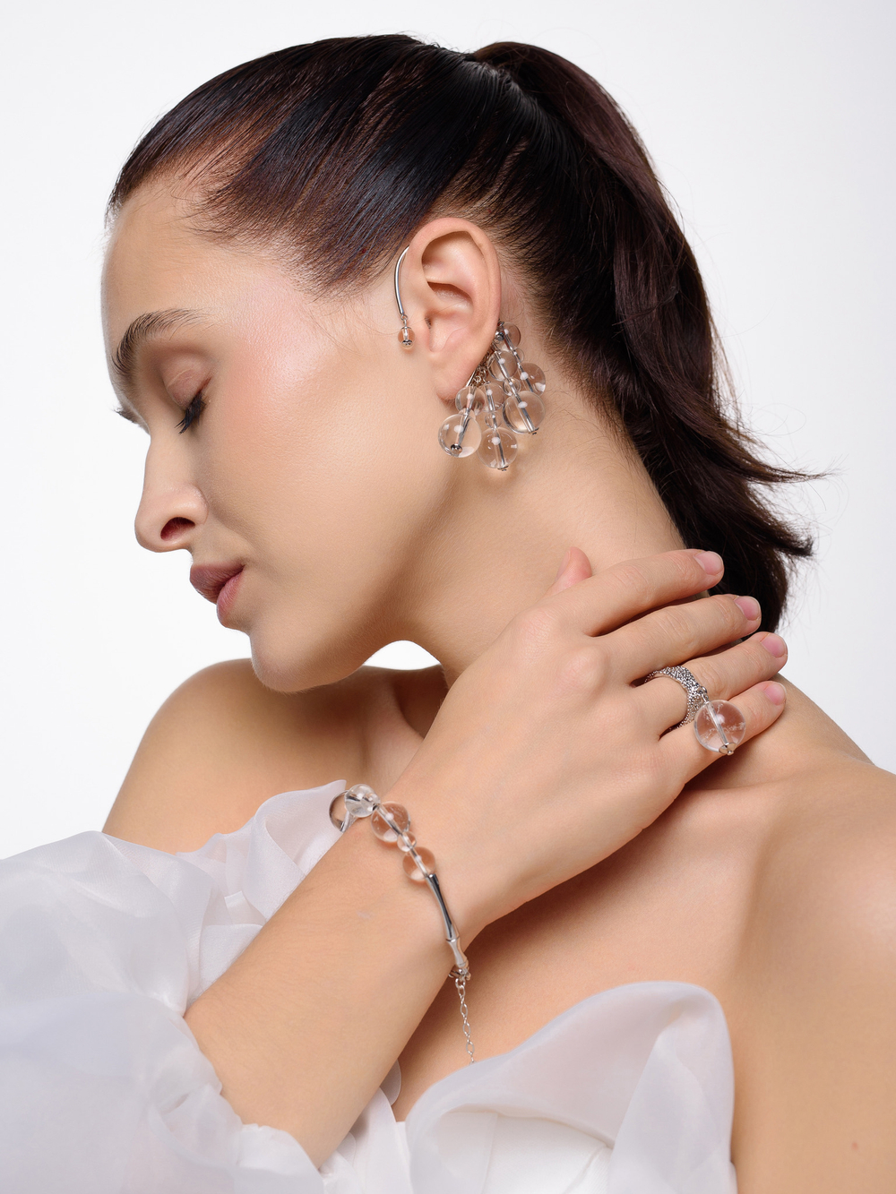 Браслет "Bubble bumboo" Silver