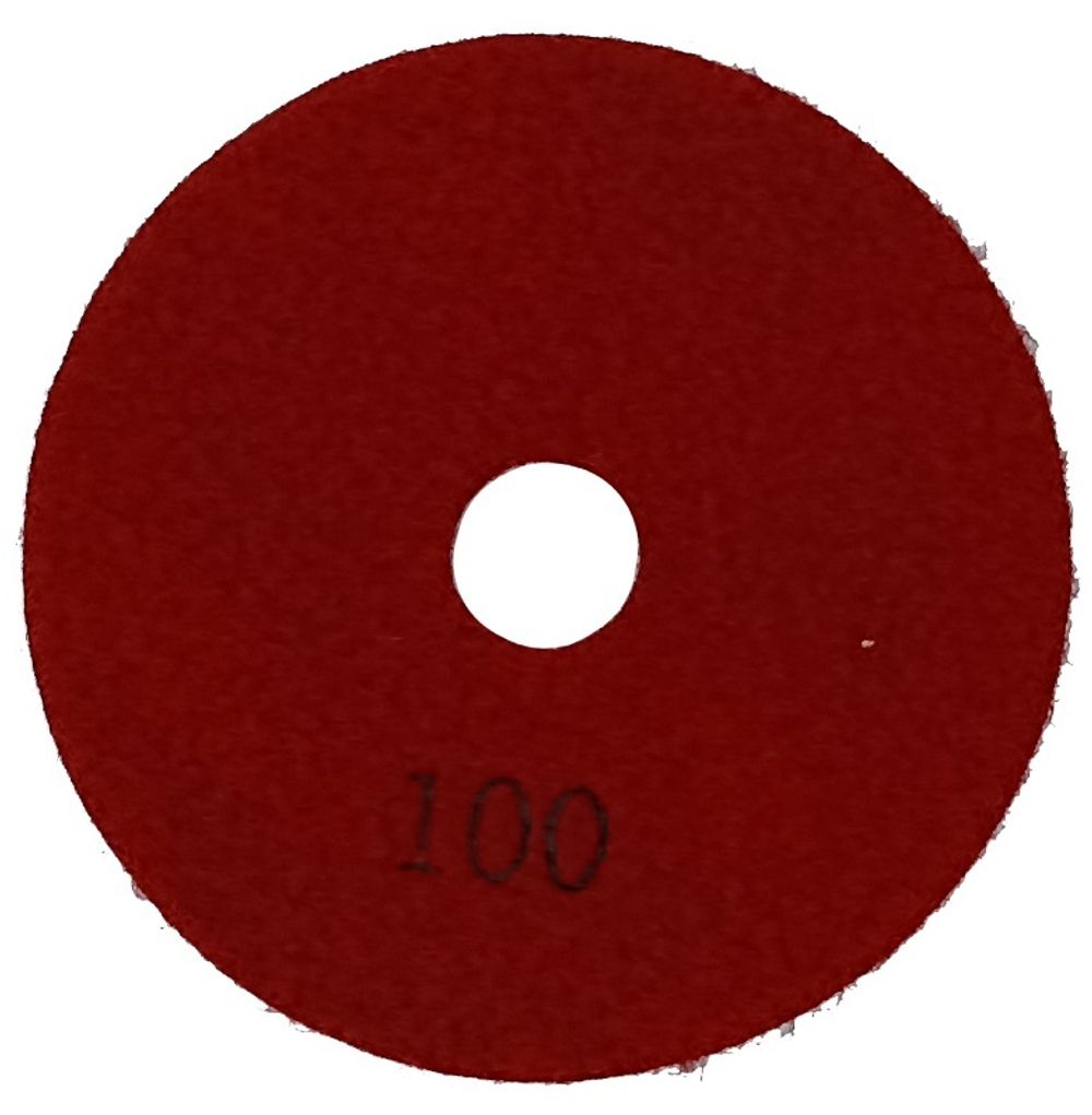 Алмазный гибкий шлифовальный гальванический круг "Черепашка" Hilberg 100 мм № 100, 560100