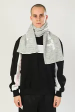 Шарф Cyrillic Светло-Серый меланж