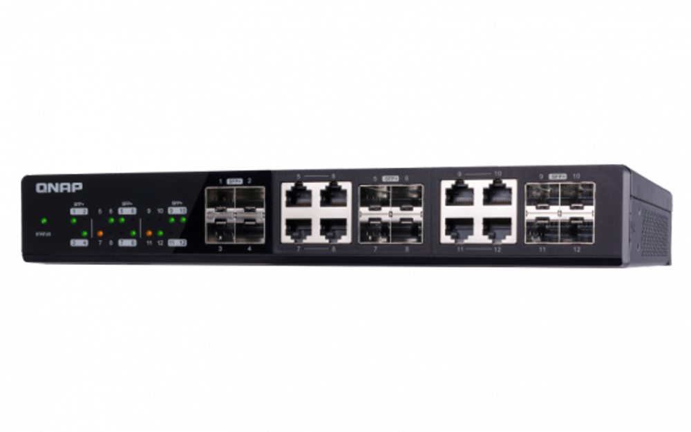 Коммутатор неуправляемый QNAP QSW-1208-8C