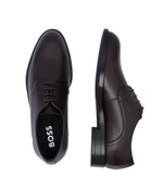 Кожаные дерби tayil_derb_bu BOSS BLACK - коричневый(50516754)