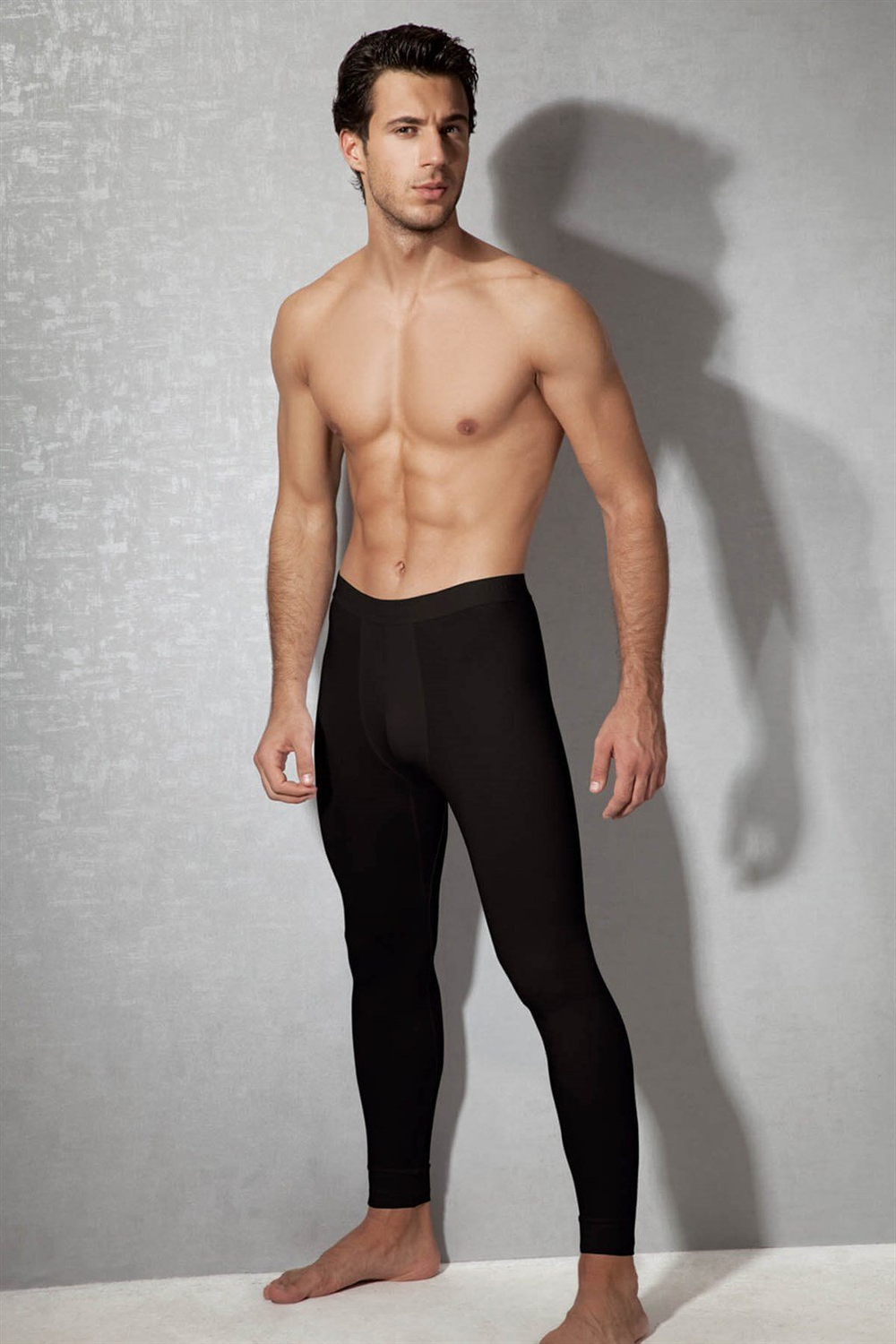 Мужские кальсоны из натуральных волокон Doreanse Lounge (Размер: XL) (Цвет: черный)