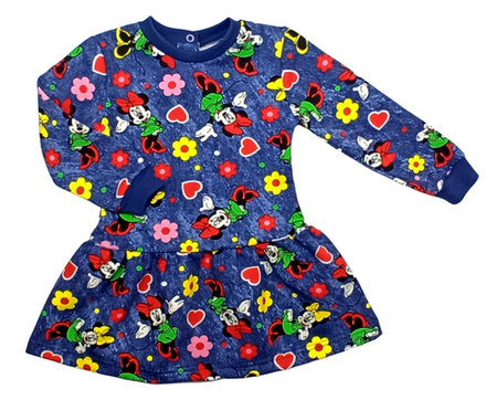 Платье 7117/23 мышки, красные сердца