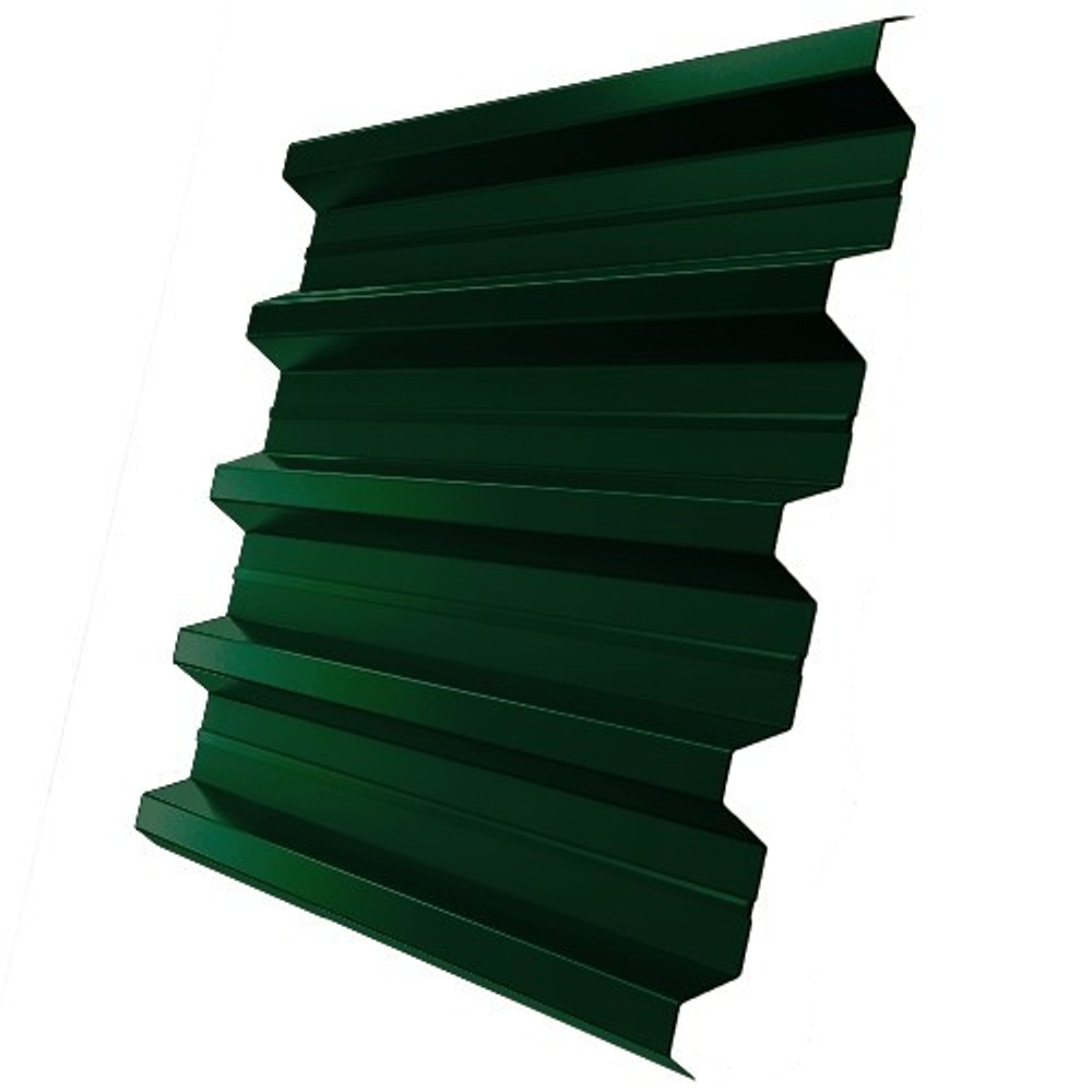 Профнастил Н60 Железный Форт Satin 0,5 мм RAL 6005 зеленый мох