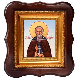 Севастиан Сохотский, Пошехонский преподобный. Икона на холсте.