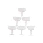 Набор креманок Bitossi Home Diseguale Texture Clear, 6 шт.