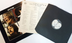 Винтажная виниловая пластинка LP The Beatles Let It Be (Japan 1971) (No Obi)