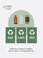 Детская пена для ванн натуральная стойкая Нежный возраст Miko 200 мл без сульфатов, без SLS