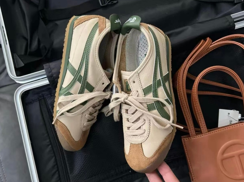 Onitsuka Tiger Mexico 66 Beige Grass Green