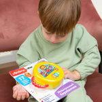 Музыкальный барабанчик Желтый/Букстар/КН.