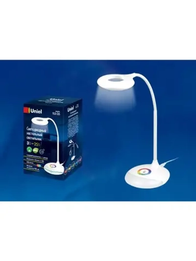 Светильник настольный с ночником сенсорный TLD-535 White