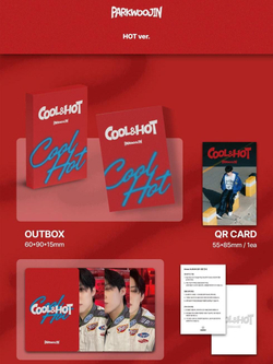 Альбом PARK WOO JIN (AB6IX) - COOL & HOT 1st Single Album 2 Version SET