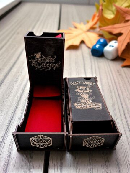 Dice Tower «Выпивка и драконы 2» — дерево