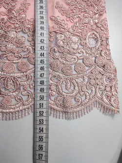 Комплект розовый с кружевом 44 размер, новый
