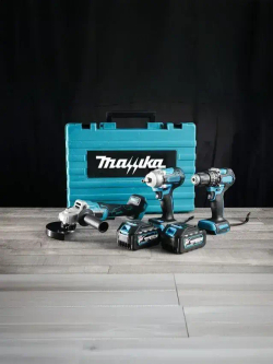 Аккумуляторный набор 3в1 УШМ,Гайковерт,Шуруповерт