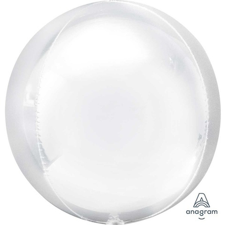 Шар 3D "Сфера" белая 41 см