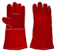 Краги Росмарка KT1464, зимние, красные, 35 см