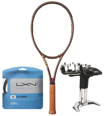 Теннисная ракетка Wilson Pro Staff 97L V14 + Струны + Натяжка