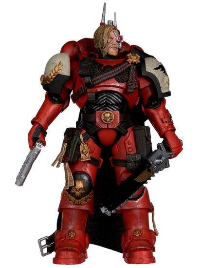Фигурка Warhammer Dawn Of War 4 Captain Cyrus In Phobos Armor 7" 11246 / Фигурка по мотивам вселенной Вархаммер, Капитан Сайрус 18см