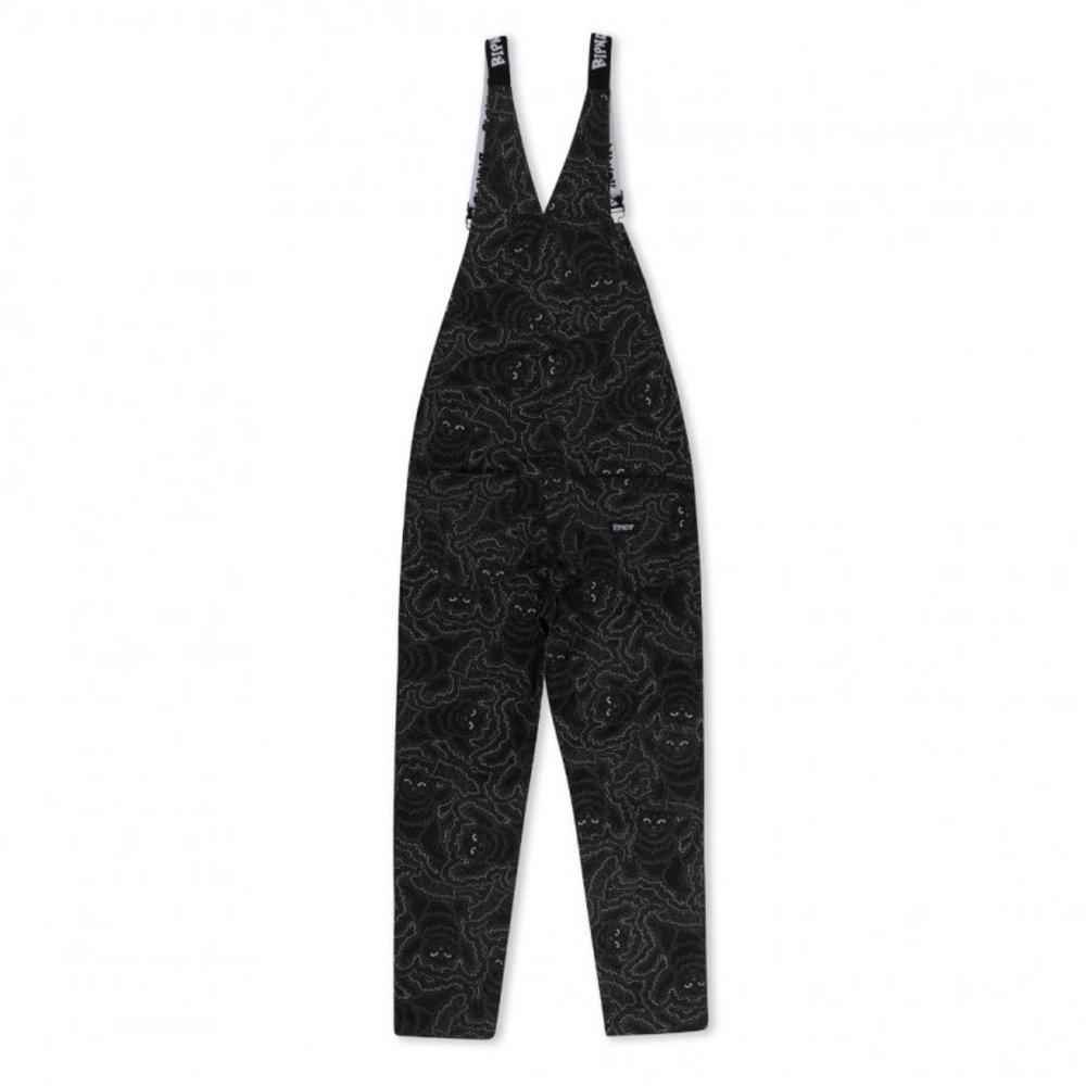 Комбинезон Ripndip Big Pussy Energy Cotton Twill Overalls Black