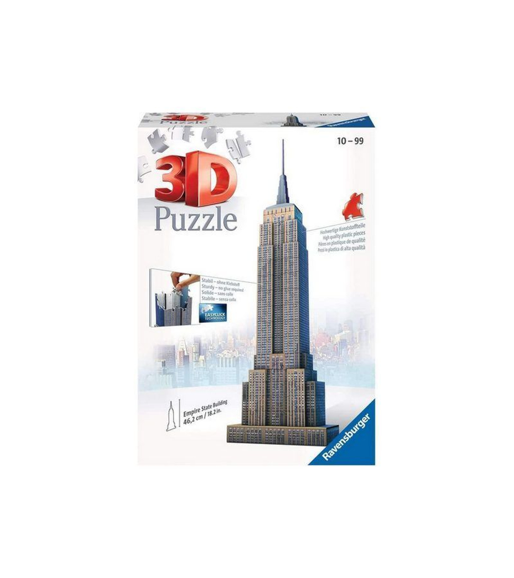 3D Пазл Ravensburger "Эмпайр Стейт Билдинг", 216 эл.