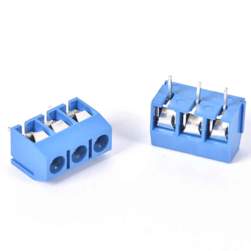 Клеммная колодка на 3 контакта, шаг 5мм ,1шт