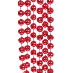 Бусы на ёлку 2,0 м «Шарик крупный» d-12 мм, Красный