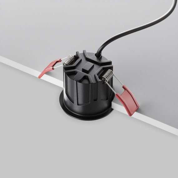 Встраиваемый светильник Maytoni Technical Alfa LED DL043-01-10W3K-RD-B-1