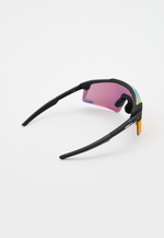 Спортивные очки 100% AEROCRAFT Soft Tact Black / HiPER Red Mirror Lens
