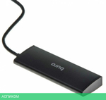USB-хаб Buro BU-HUB4-0.5-U3.0 черный