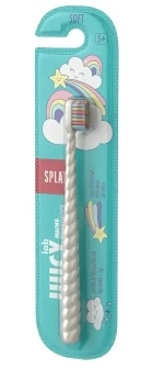 Зубная щетка детская Магия единорога для детей, жемчужная