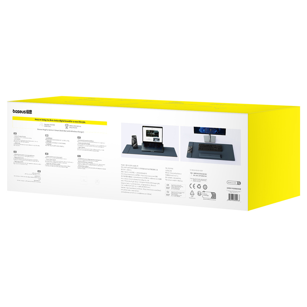 Коврик + Беспроводная зарядка Baseus MagPro Series II Smart Desk Mat MS 15W (MagSafe)