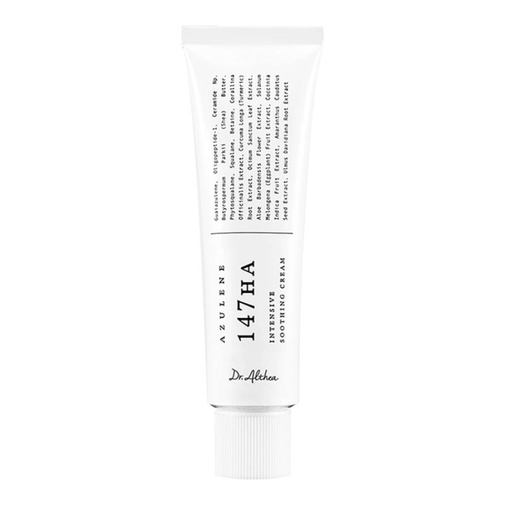 Dr. Althea Pro Lab Azulene 147 HA-Intensive Soothing Cream успокаивающий крем с азуленом для ухода за сухой и чувствительной кожи (10 мл.)