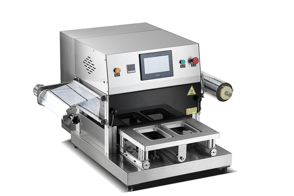 Запайщик лотков с газозамещением и обрезкой по контуру FA-450 Foodatlas (8xD95mm)