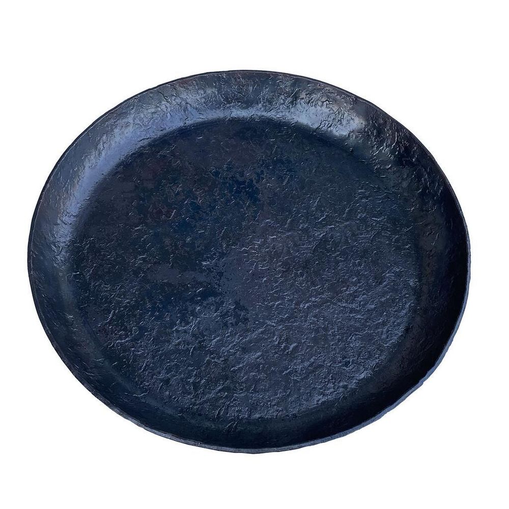 Сковорода для подачи 20 см h2,5 см круглая без ручки " " углерод. сталь ИНДУКЦИЯ P.L.