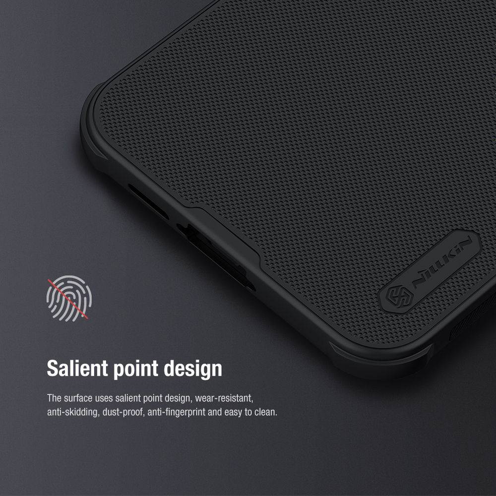Двухкомпонентный чехол от Nillkin для Samsung Galaxy A55, серия Super Frosted Shield Pro