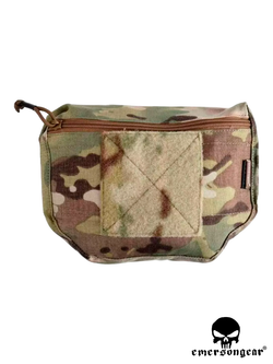 Подсумок напашный утилитарный EmersonGear Armor Carrier Drop Pouch AVS JPC CPC (EM9283MC). Мультикам