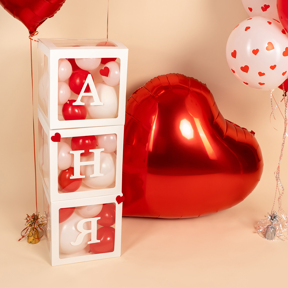 Сердце 32" Красный Fl