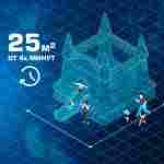 Насос/компрессор/нагнетатель для надувных батутов и конструкций, JSB S-7E/F12-35C AeroBoost 750 W