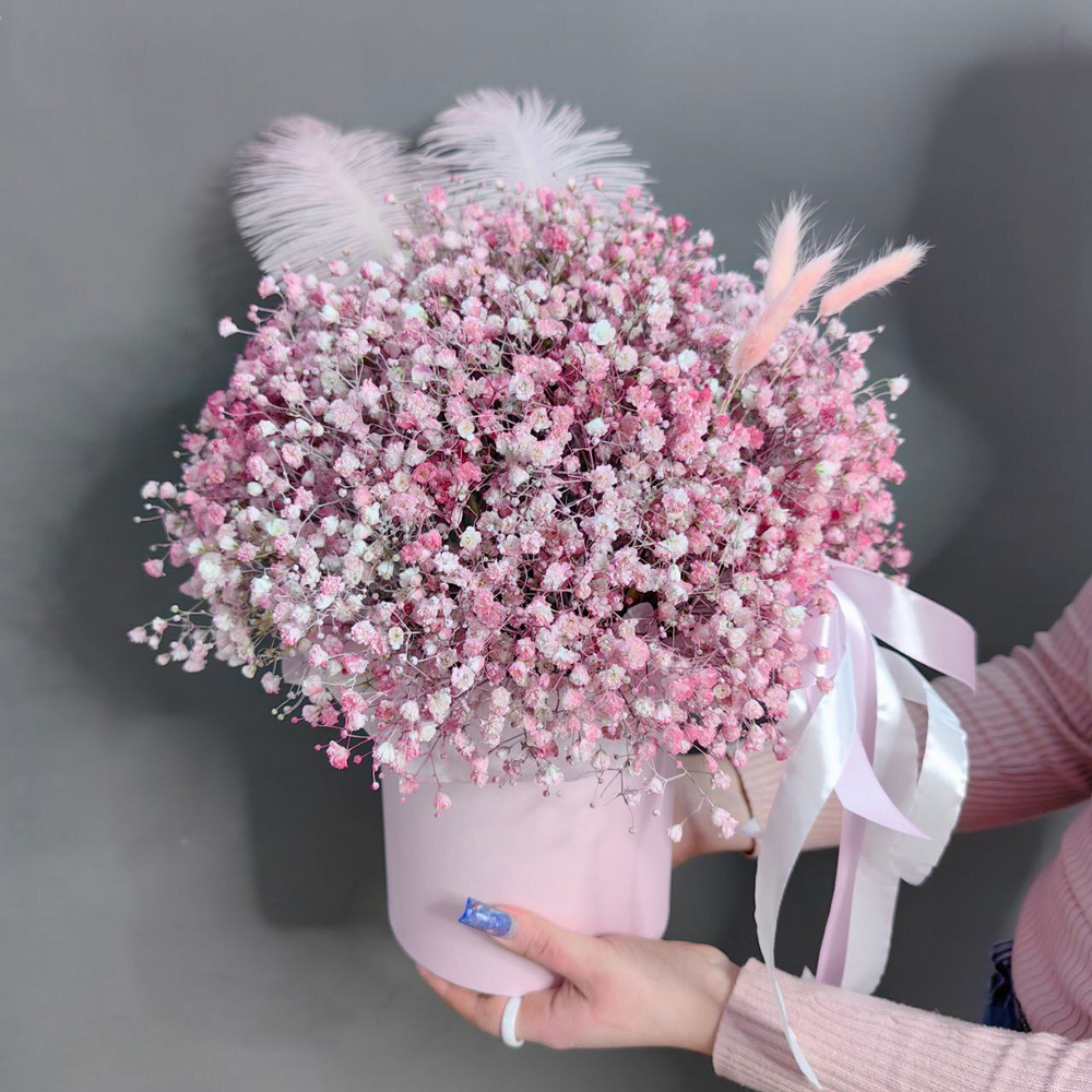 Композиция с воздушной гипсофилой