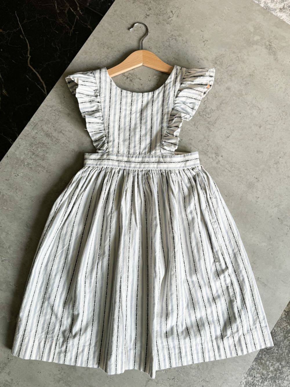 Хлопковое платье сарафан Bonpoint, 116