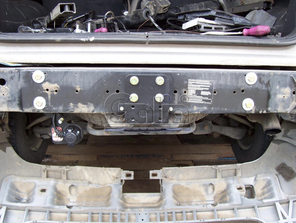 Фаркоп оцинкованный Galia M029A для Mercedes M-Klasse W163 1998-2005(паспорт и сертификат в комплекте)(без электрики)